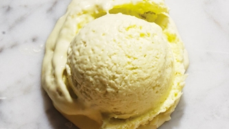 Crème glacée à l'avocat