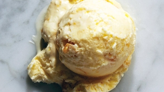 Crème glacée au maïs