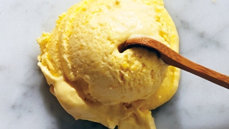 Crème glacée à la mangue