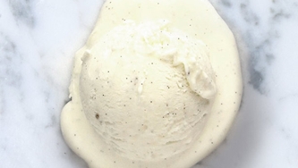 Crème glacée à la vanille