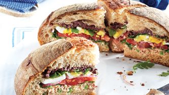 Muffuletta à la niçoise