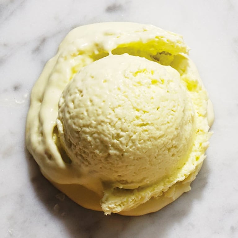 Crème glacée à l'avocat