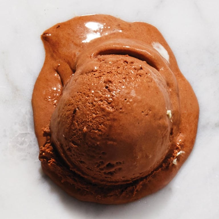 Crème glacée au chocolat