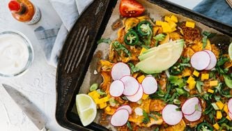 Nachos de patate douce