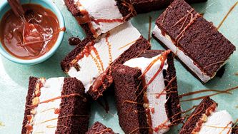 Barres glacées au dulce de leche