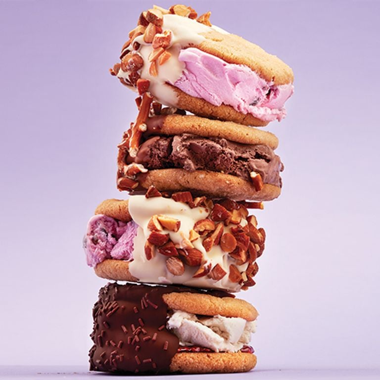 Sandwichs à la crème glacée et au beurre d’arachide