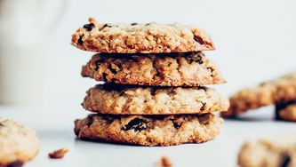 Galettes à l’avoine et aux raisins secs de Marilou