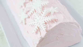 Bûche à la vanille sans allergènes