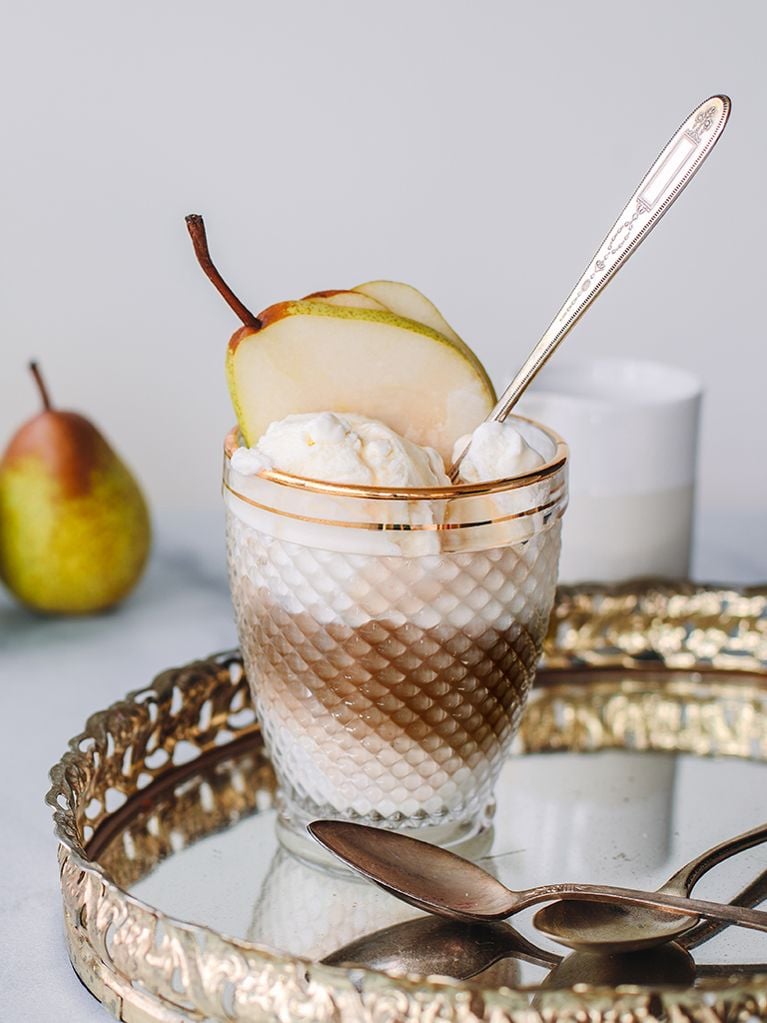 Affogato aux poires, un délice signé Annie Ferland