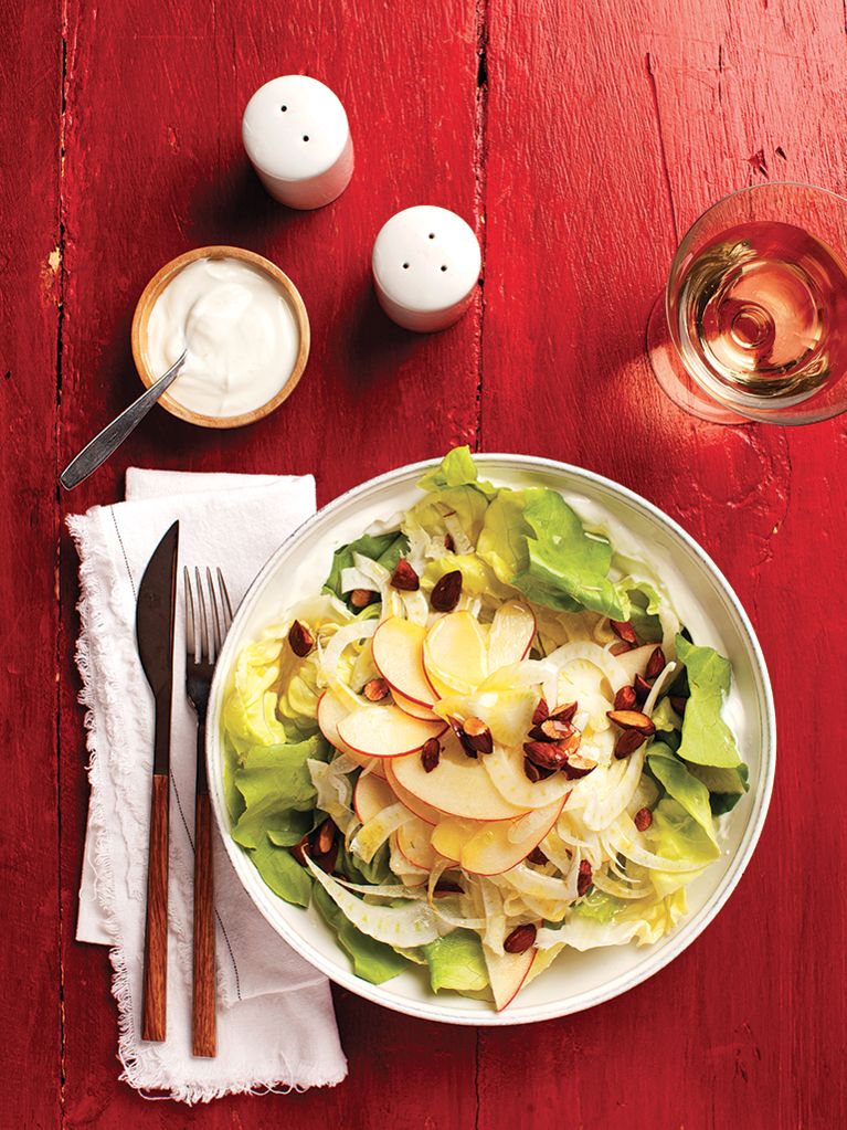 Salade de pommes et de fenouil