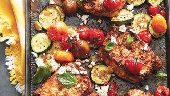 Côtelettes de porc à la harissa