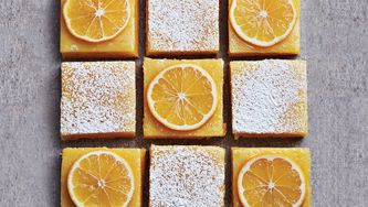 Carrés au citron