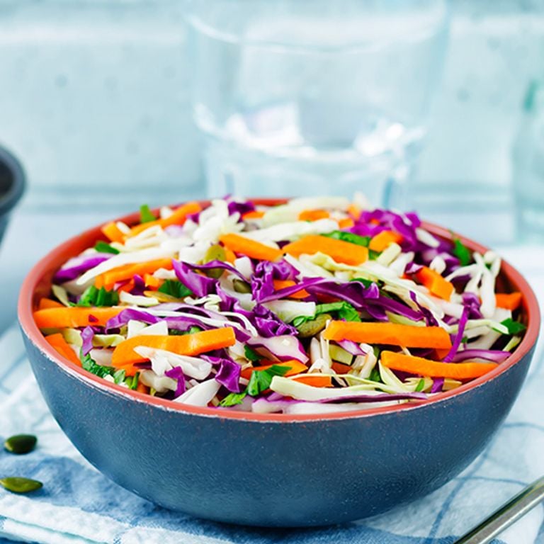 Salade de chou miel et lime