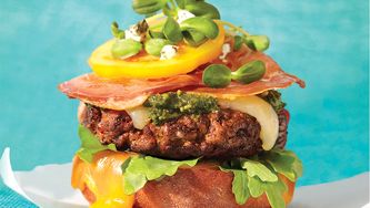 Cheeseburgers gourmet