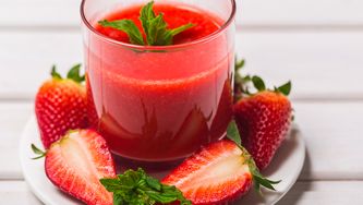 Gaspacho aux fraises