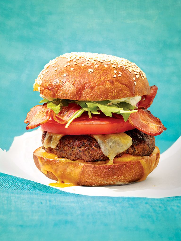 Burgers aux deux fromages