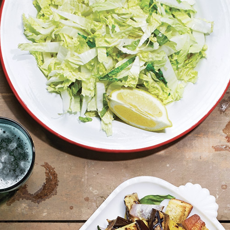 Salade de nappa citron-miel