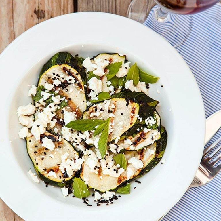 Courgettes à la méditerranéenne