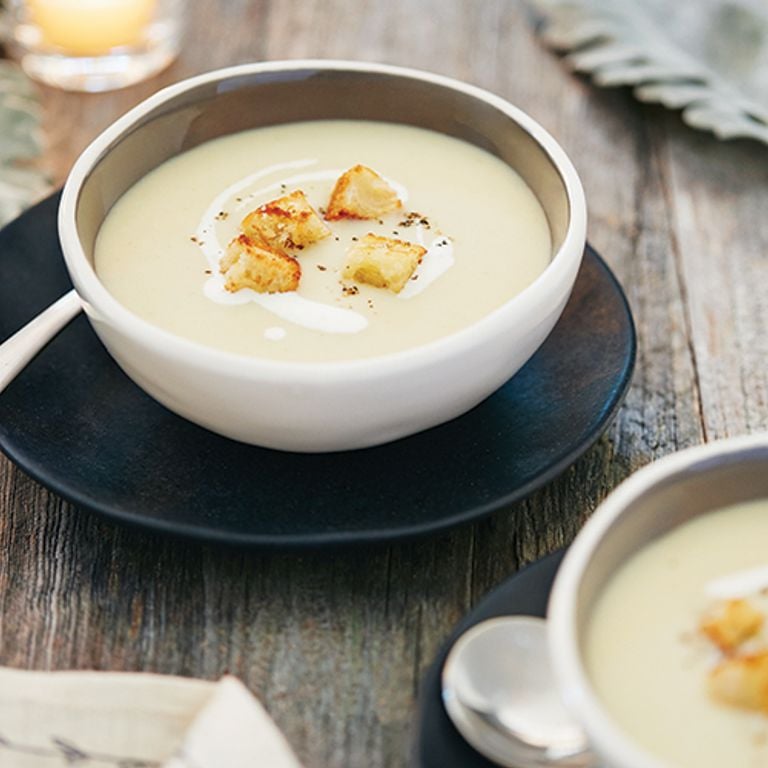 Potage aux artichauts