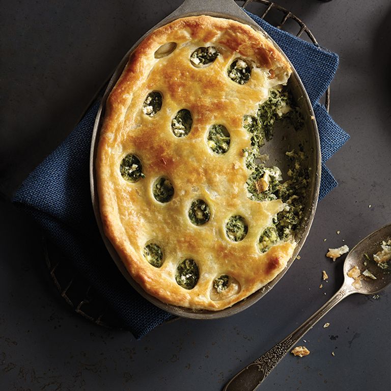 Tarte aux épinards et au feta