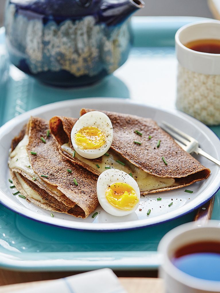 Crêpes de sarrasin au gruyère