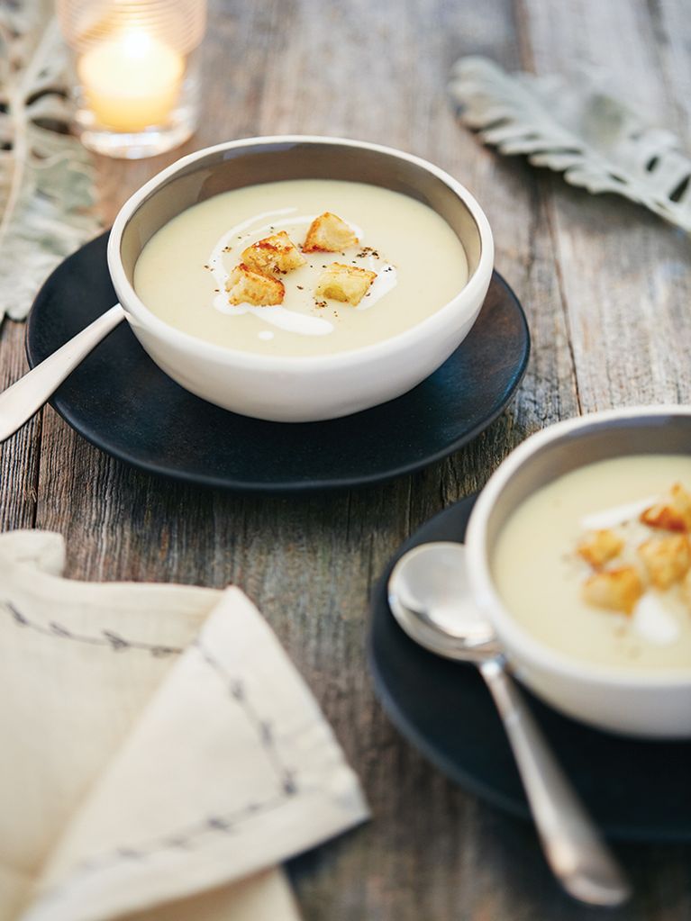 Potage aux artichauts