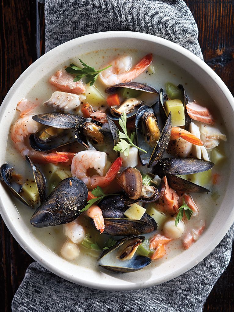 Chaudrée de fruits de mer