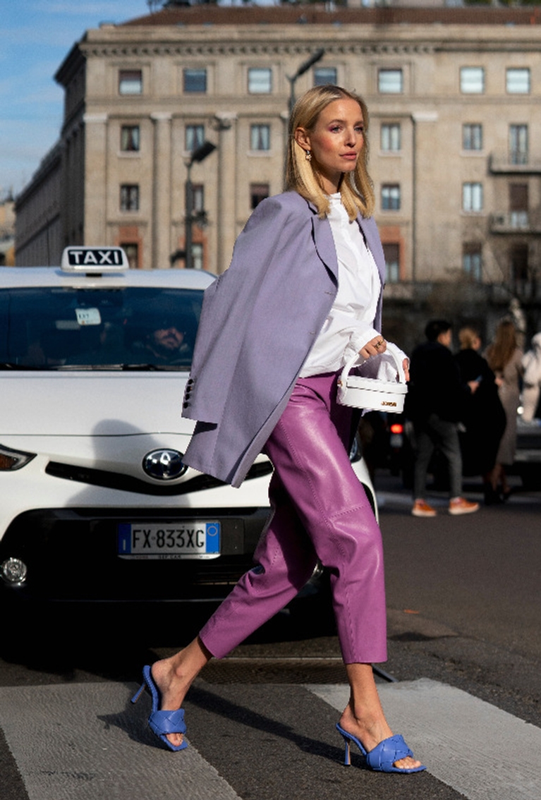 Les plus beaux combos de couleurs vus à Milan