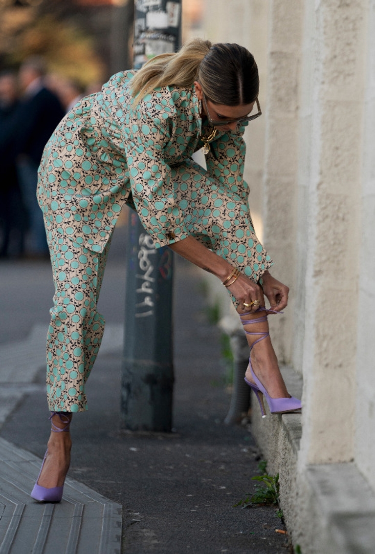 Les plus beaux combos de couleurs vus à Milan