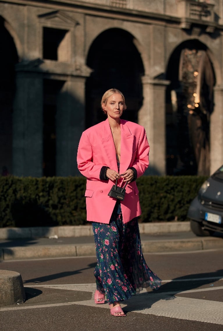 Les plus beaux combos de couleurs vus à Milan
