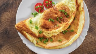 Omelette soufflée savoureuse