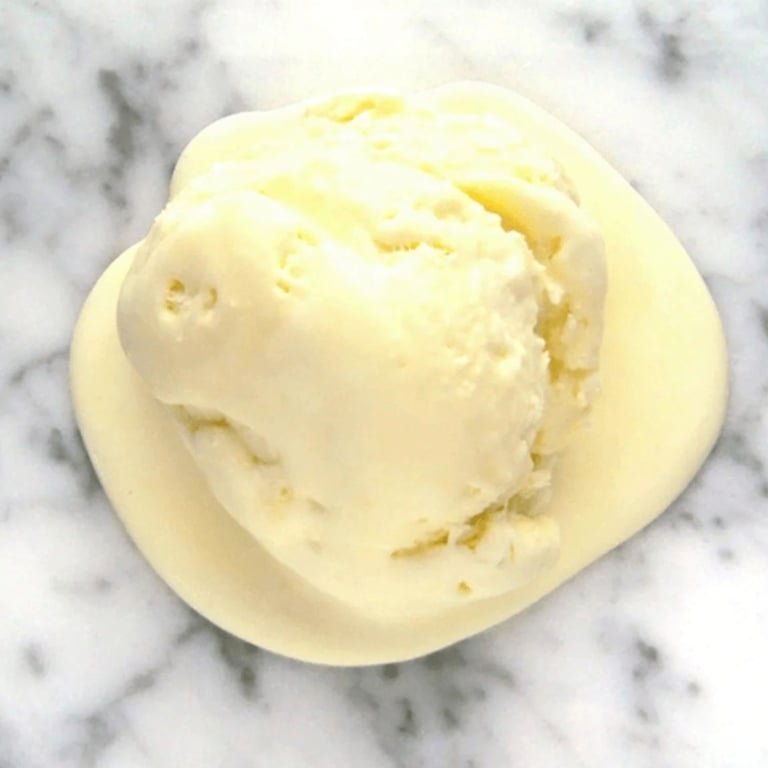 Crème glacée au popsicle à l'orange