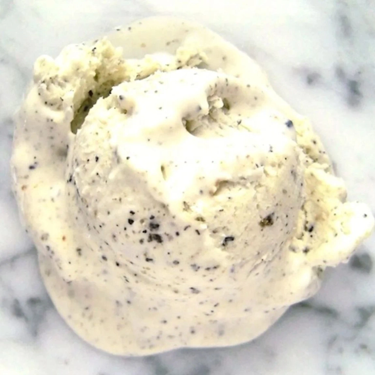 Crème glacée au sésame