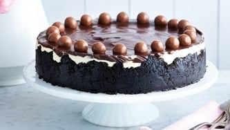 Gâteau glacé au café