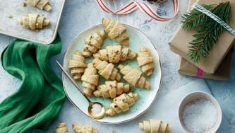 Rugelachs à la pistache et au citron