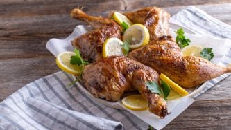 Cuisses de poulet à la lime et au gingembre