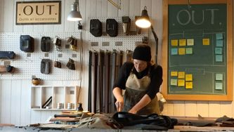 Chantal Poirier : maroquinière et artisane d'objets utiles et jolis