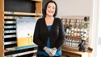 La grande résilience de l'artiste peintre Marie-Sol St-Onge