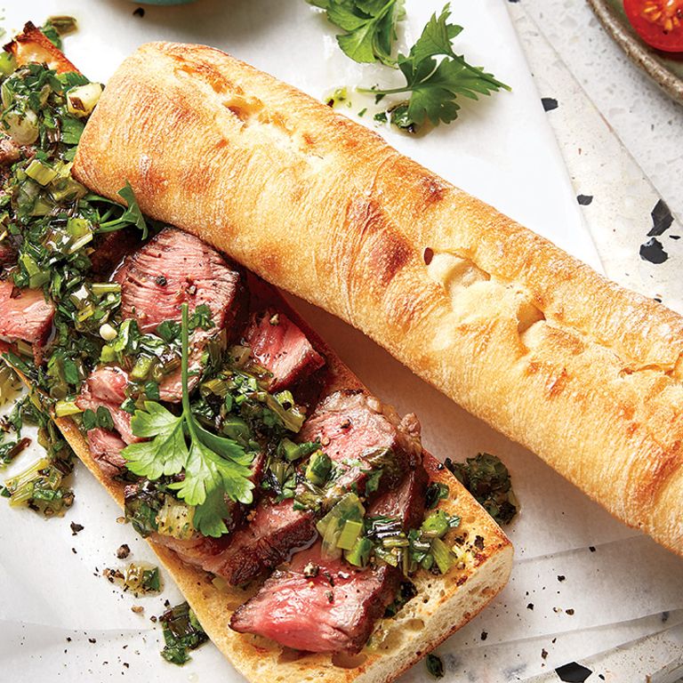 sandwich bifteck
