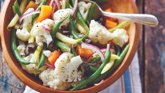 Salade croquante marinée