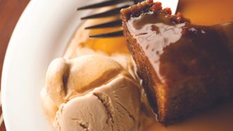 Sticky toffee pudding