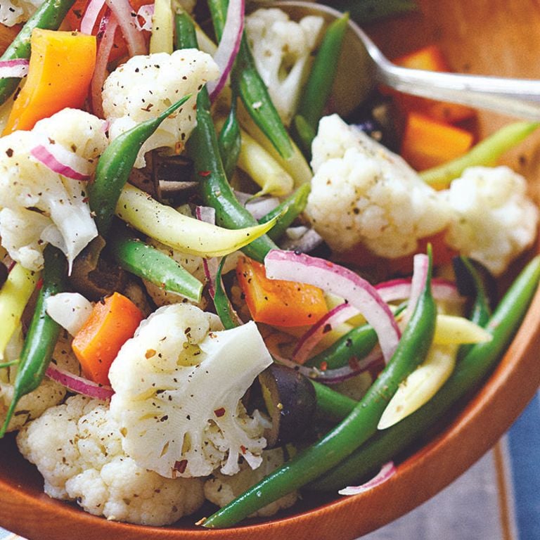 Salade croquante marinée