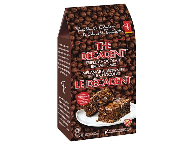 Le meilleur mélange à brownies en boîte selon Châtelaine
