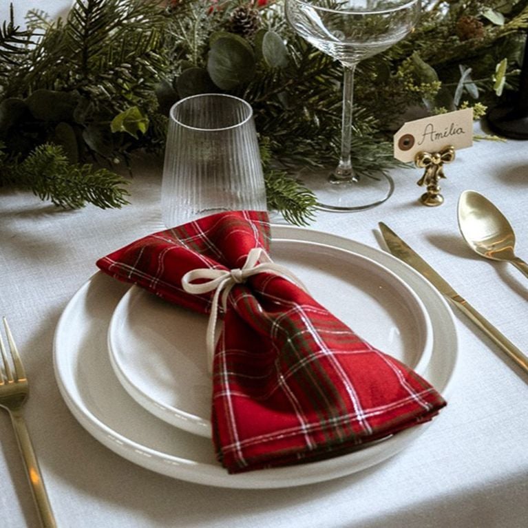 serviette de table Noël