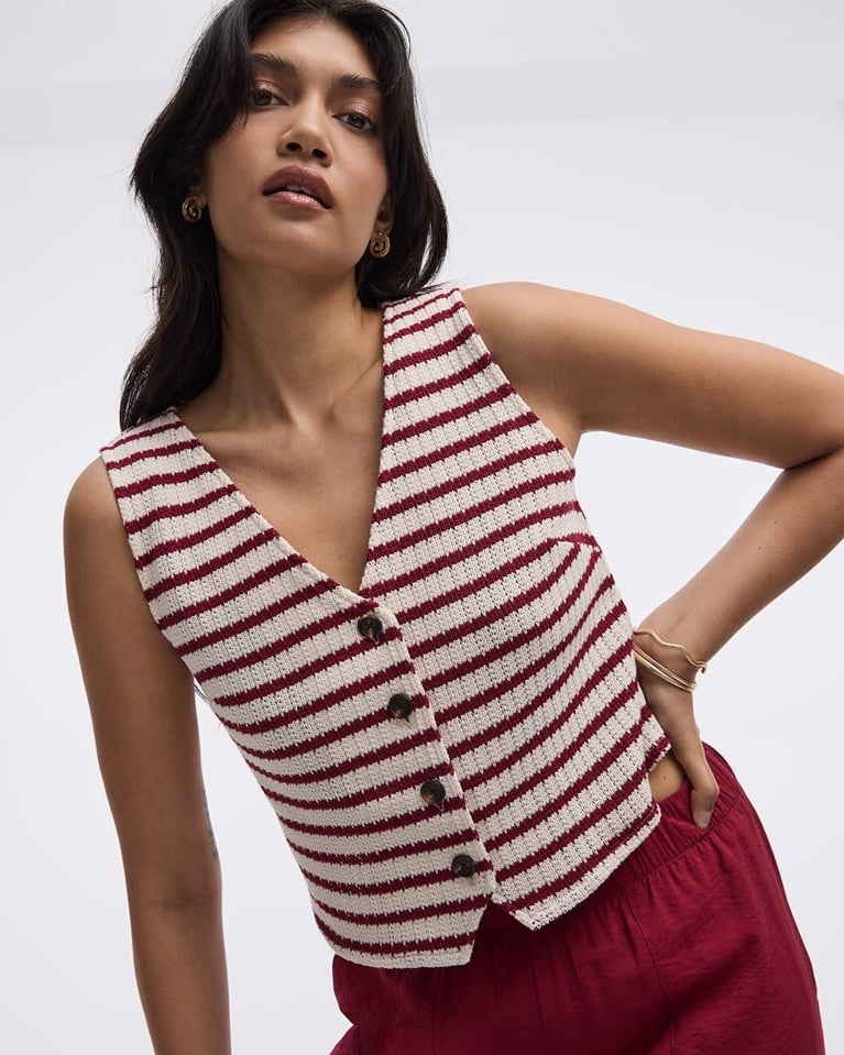 Débardeur: 10 modèles de ce tricot hyper tendance