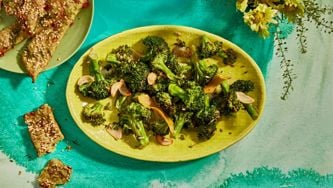 Brocoli grésillant au fenouil et au citron