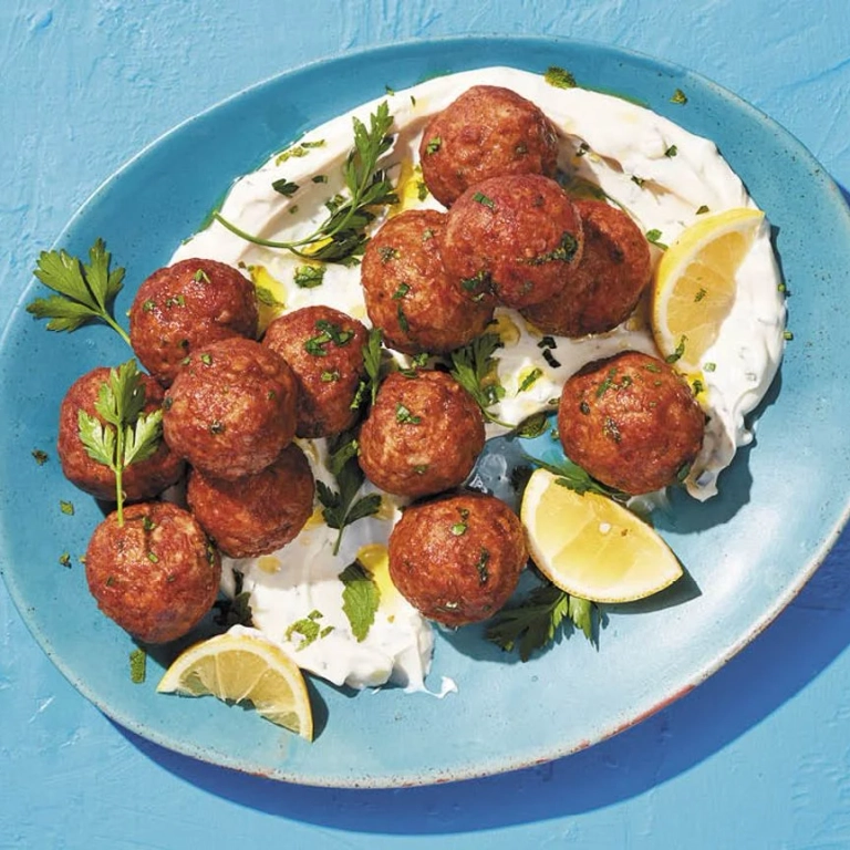 Boulettes d’agneau à la friteuse à air