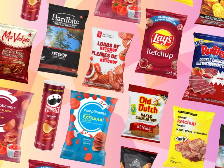 Nous avons trouvé les meilleures croustilles au ketchup du Canada