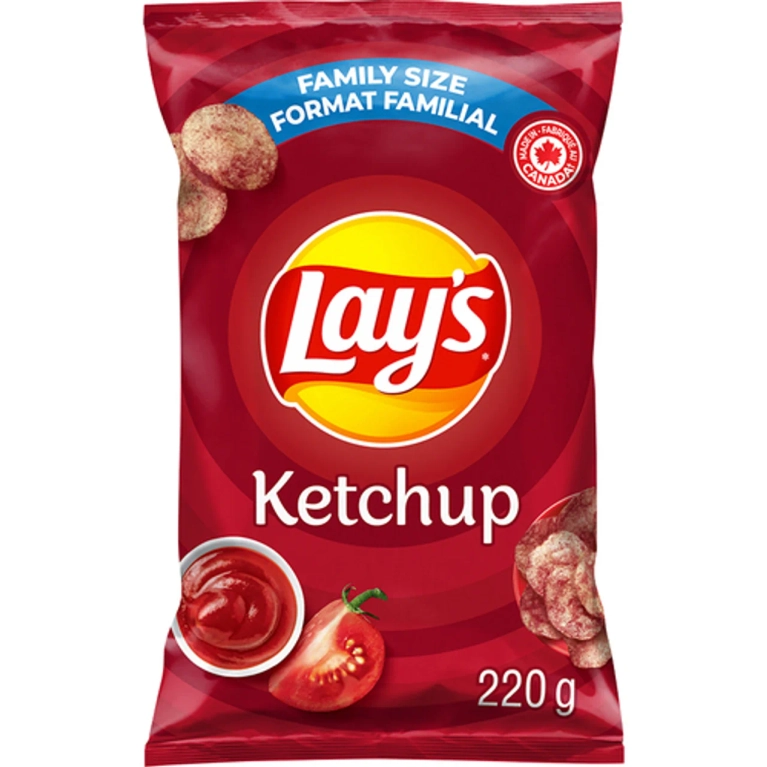 Nous avons trouvé les meilleures croustilles au ketchup du Canada