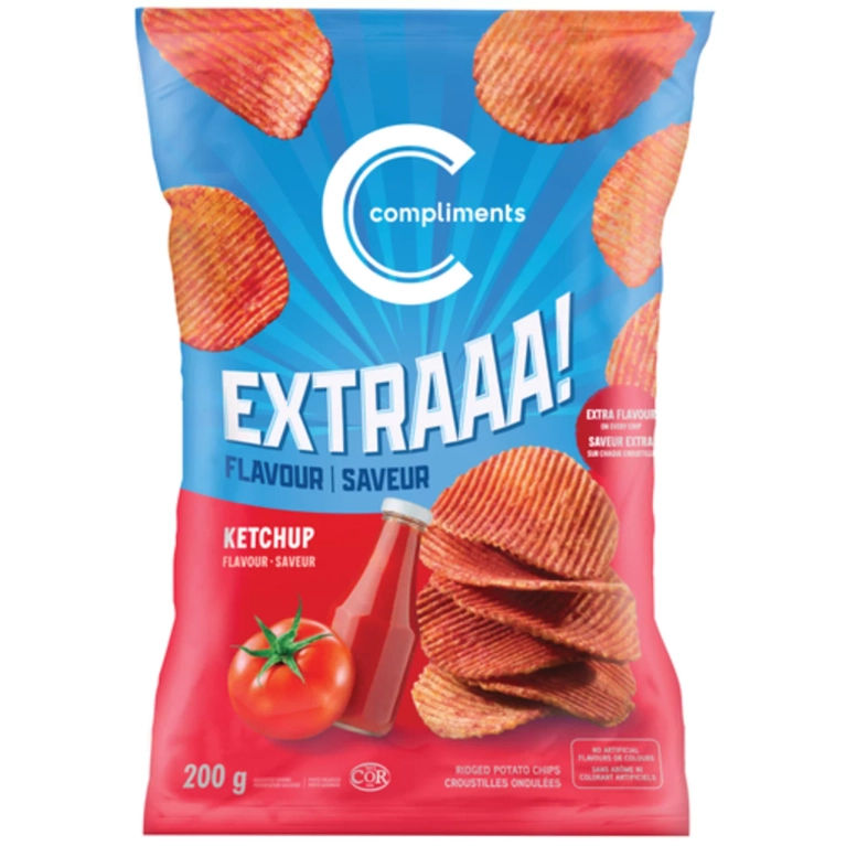 Nous avons trouvé les meilleures croustilles au ketchup du Canada